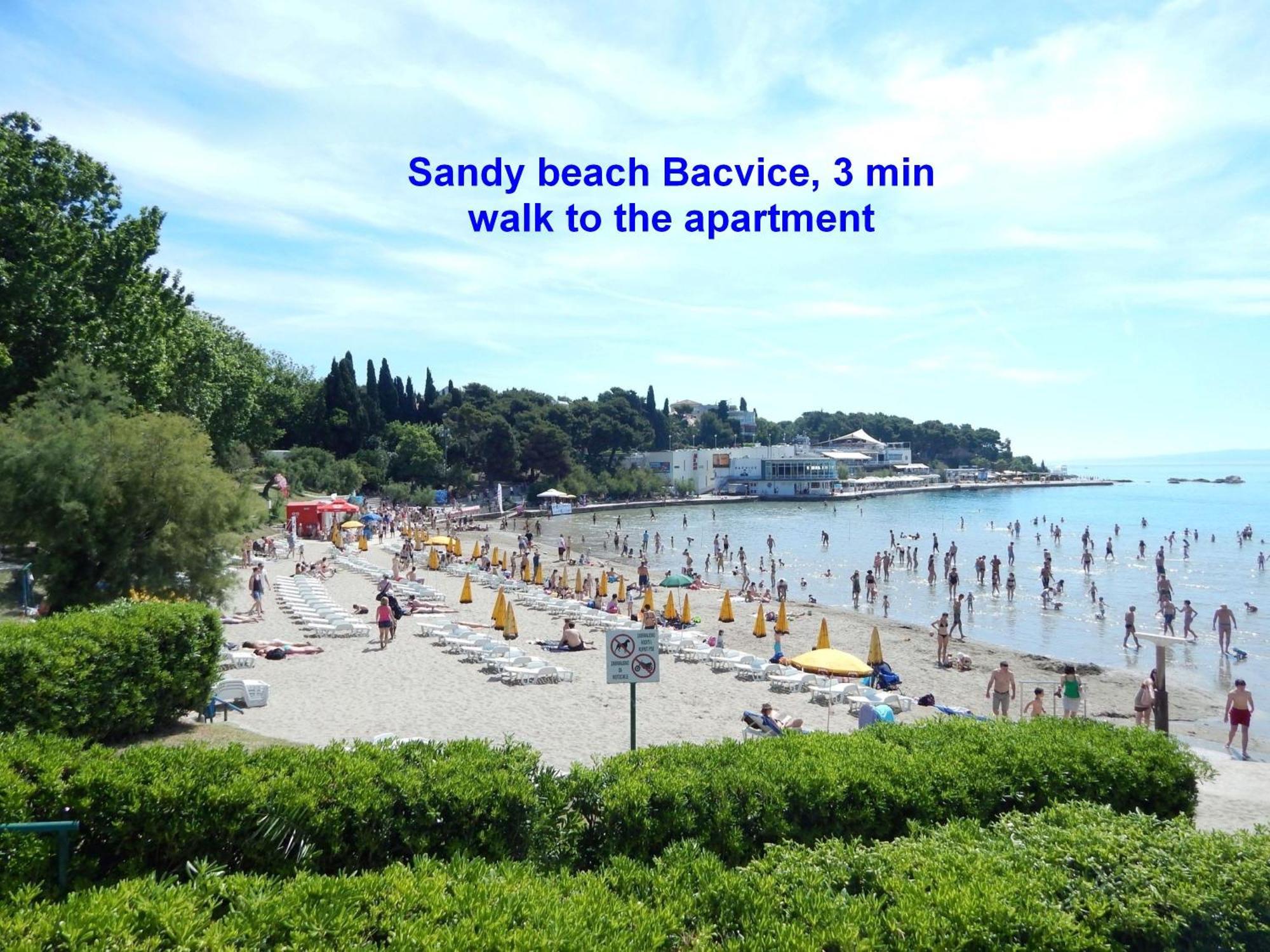 Traditional Bacvice, 3 Min Walk To The Split